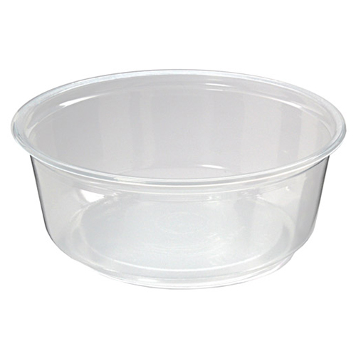 Fabri-Kal PK8S-C Clear 8 oz Microwavable PP Deli Container