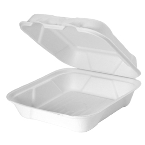 Dart Carryout Food Containers, White, Foam, 6 x 6 x 3 - 500 count