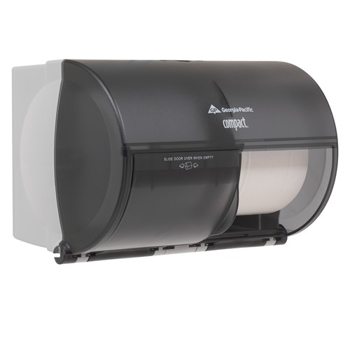 GP Compact® Translucent Smoke Side-By-Side Double Roll Bathroom Tissue ...