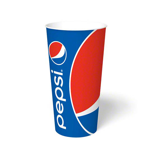 Choice 9 oz. Poly Paper Cold Cup - 50/Pack