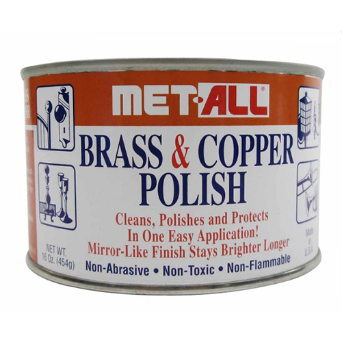 Met-All Brass & Copper Polish - 16 oz Can BC-10