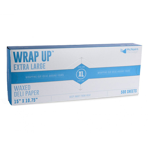 McNairn Packaging 105504 Deli Paper Wrap-Up Sheets 12 x 10.75