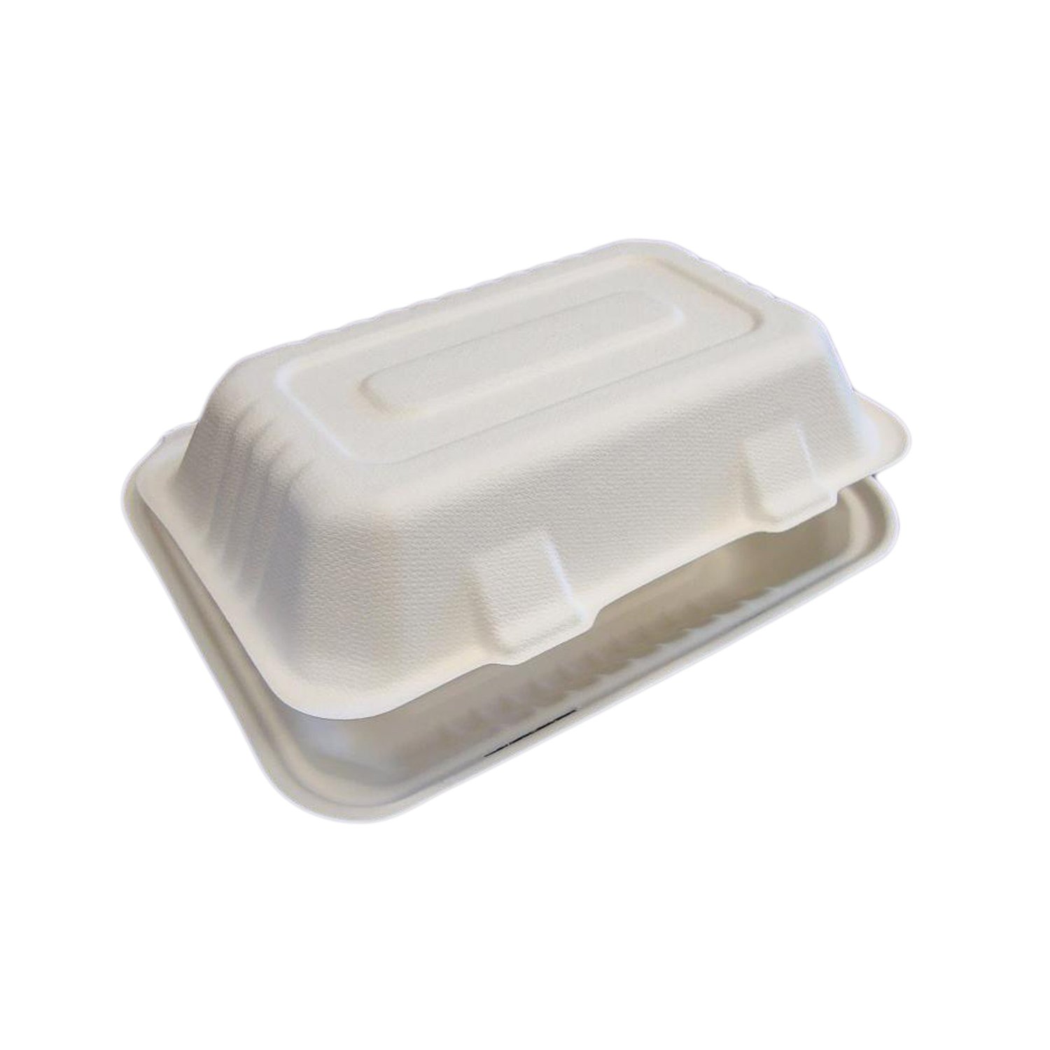 6x6x3 Eco-Friendly Disposable Takeout Box / Burger Box (500 Count)