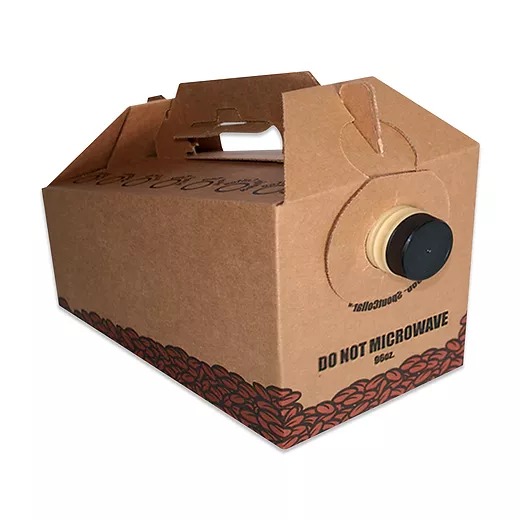 Barista Box 96 oz Beverage Take Out Container 25/Case