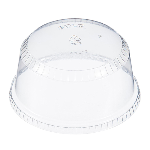 Solo SDL12 12 oz. Clear Plastic Sundae Lid