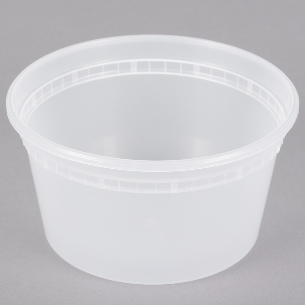 Deli Containers  128 oz. Round Tub for Delis and Catering