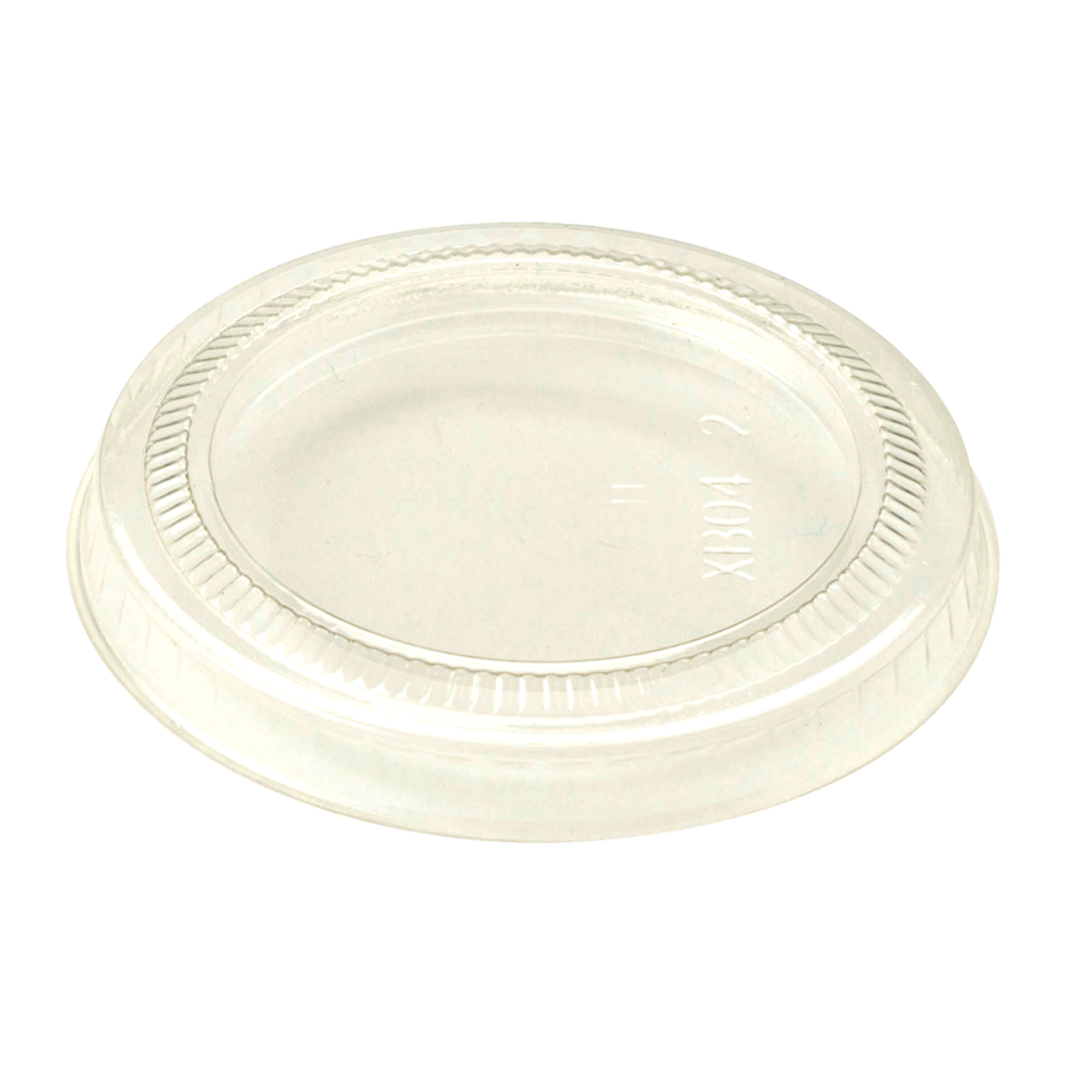 World Centric 2 oz. Compostable Clear PLA Plastic Souffle / Portion Cup Lid