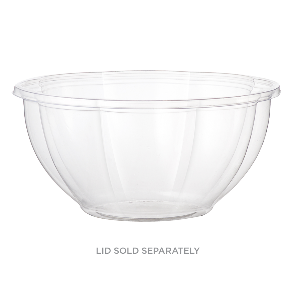 World Centric Clear Dome PLA Lid for 24, 32, 48 oz. Deli Bowls