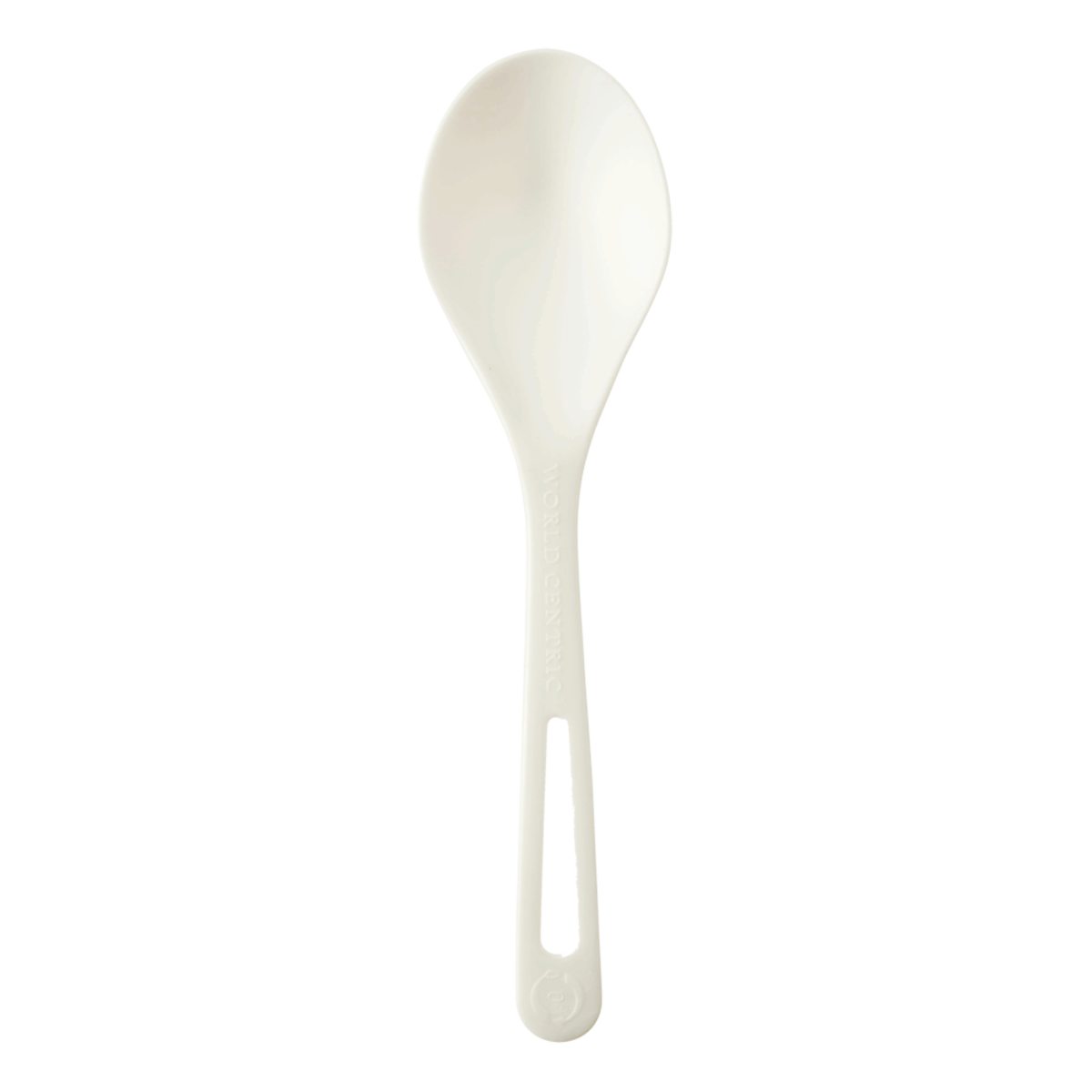 World Centric SP-PS-6 Compostable TPLA 6" Spoons Pack of 1000 